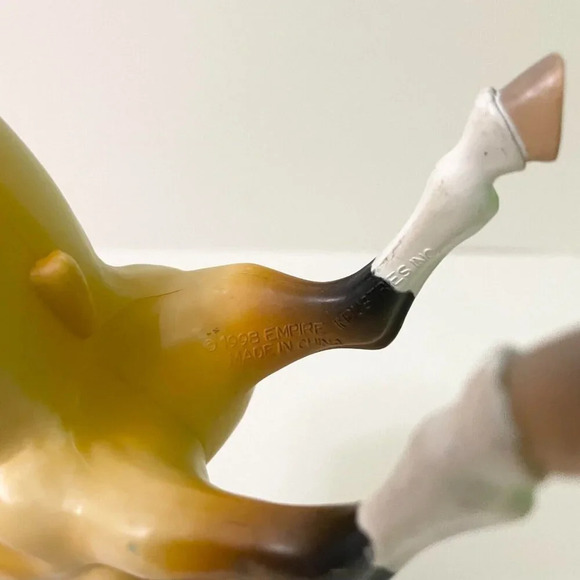 Vintage 1996 Empire Industries Horse Toy 5 Inch Tall Figure - Picture 10 of 16